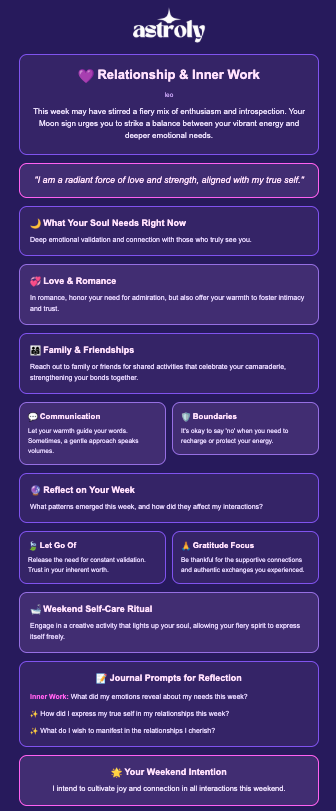 Love & Relationships